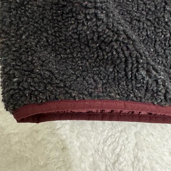 Patagonia RARE Mixed Media Snap-T Pullover Quilted Drumfire Red Ltd Edition - Picture 15 of 16